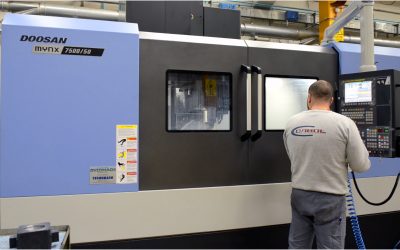 The new Doosan Mynx 7500 machining centre